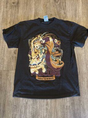 Anime PreCure Full Graphic T-shirt Large Cure Summer